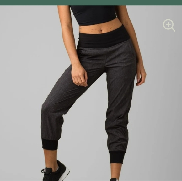 Prana summit joggers charcoal gray size xl athleisure outdoors active - Picture 3 of 13